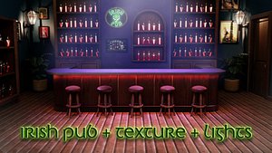 3D Irish Pub