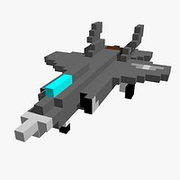 Game Ready F35B Lightning II - pixelated