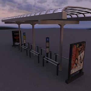 Japanese Bus Stop