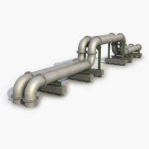 Modular Pipeline 3 3D Model 3D model
