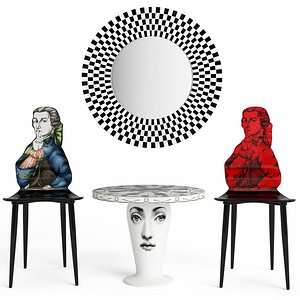 Don Giovanni Chair and Architettonico Table
