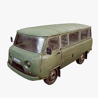 UAZ 452 Old Military