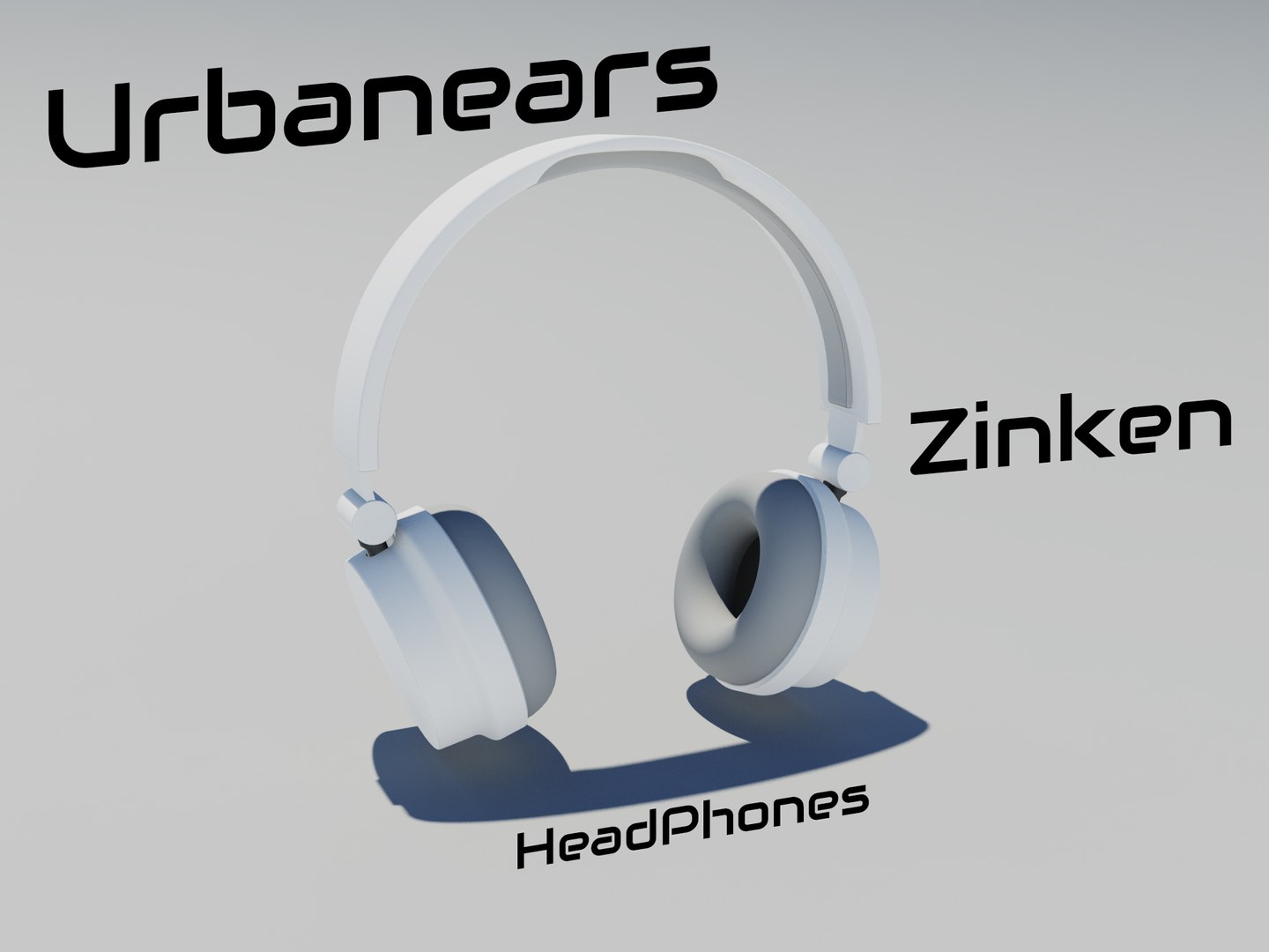 modelo 3d Urbanears Zinken HeadPhones TurboSquid 818564