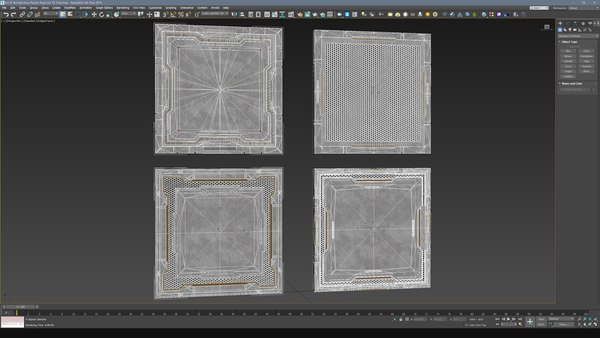 modelo 3d Sci-Fi Architecture Panels Pack vol 01 Gratis gratis ...