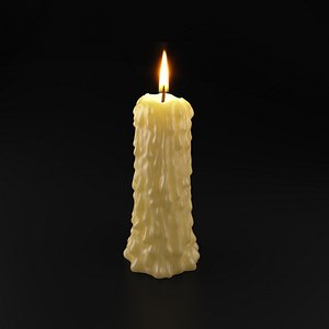 Mystical Dripping Wax Ritual Candle