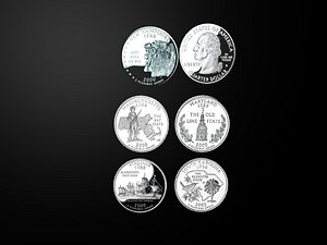5 2000 state quarters