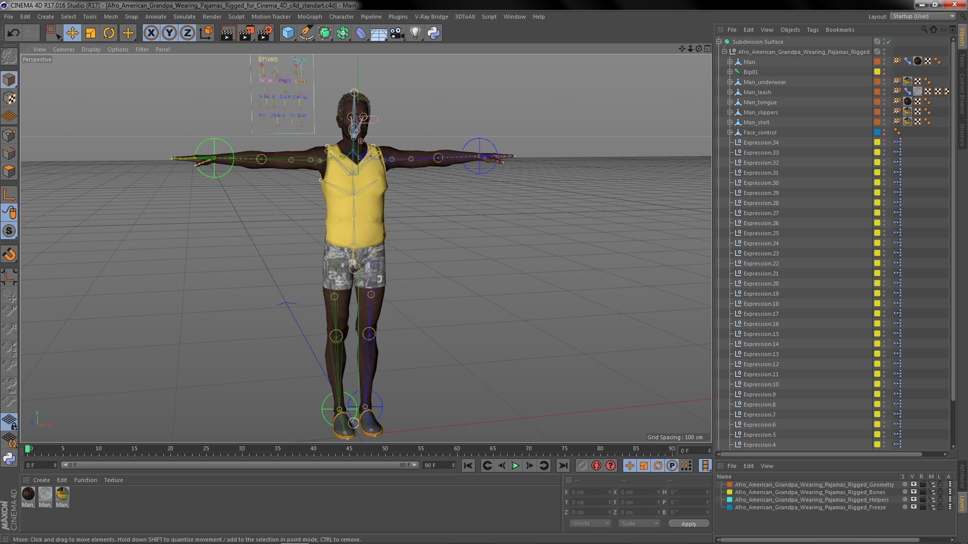 3D Afro American Grandpa Wearing Pajamas Rigged for Cinema 4D https://p.turbosquid.com/ts-thumb/x5/eJYids/0x/afroamericangrandpawearingpajamasriggedforcinema4dc4dmodel035/jpg/1674854552/1920x1080/fit_q87/10be9d1b2c13823c0971107491503f24d0214bc3/afroamericangrandpawearingpajamasriggedforcinema4dc4dmodel035.jpg