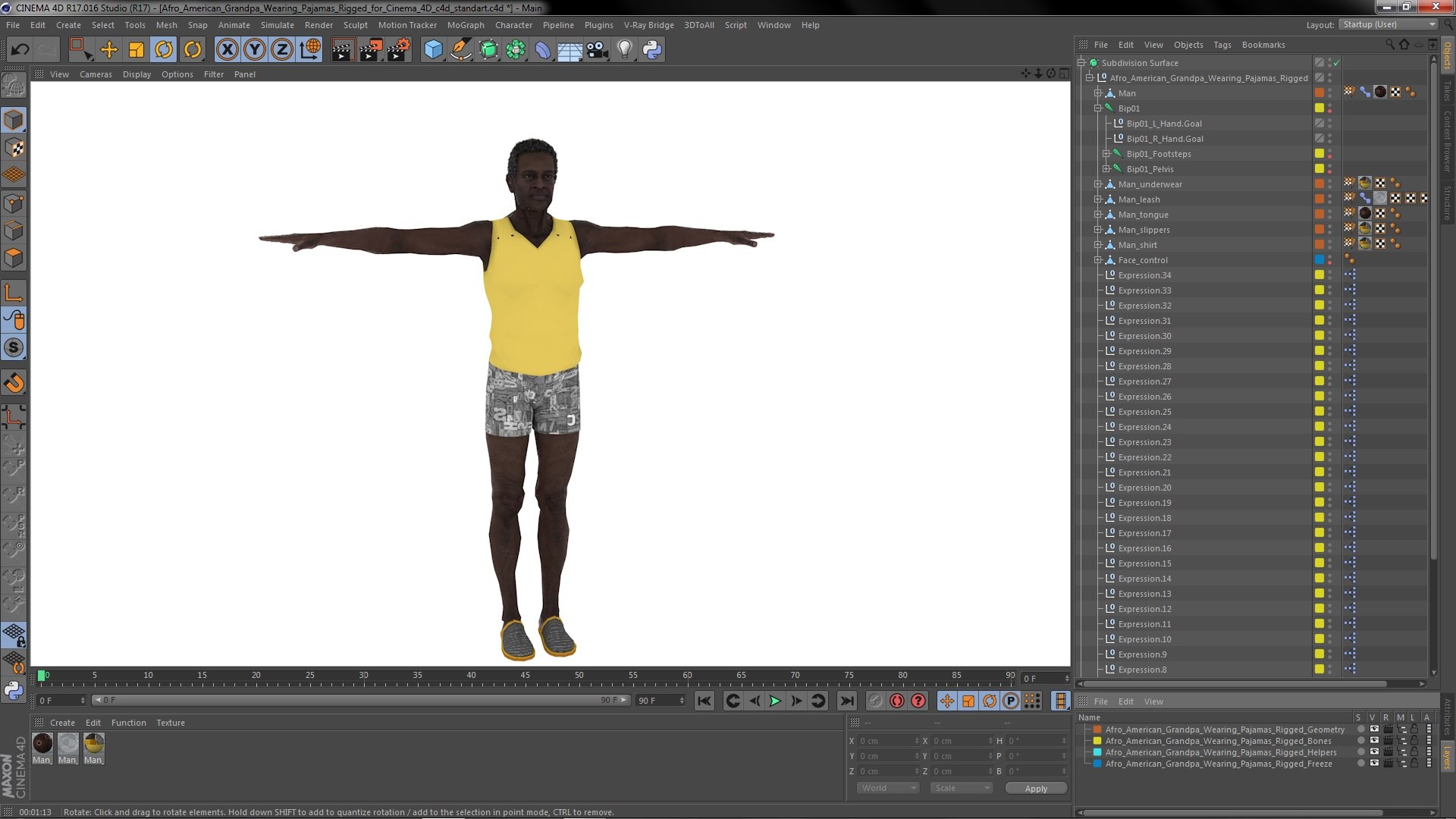 3D Afro American Grandpa Wearing Pajamas Rigged for Cinema 4D https://p.turbosquid.com/ts-thumb/x5/eJYids/ta/afroamericangrandpawearingpajamasriggedforcinema4dc4dmodel038/jpg/1674854563/1920x1080/fit_q87/a9330c20050aff9f3595d763de2bcbaf5700f5d0/afroamericangrandpawearingpajamasriggedforcinema4dc4dmodel038.jpg