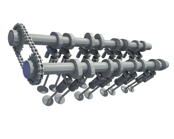 camshaft valves 3D model