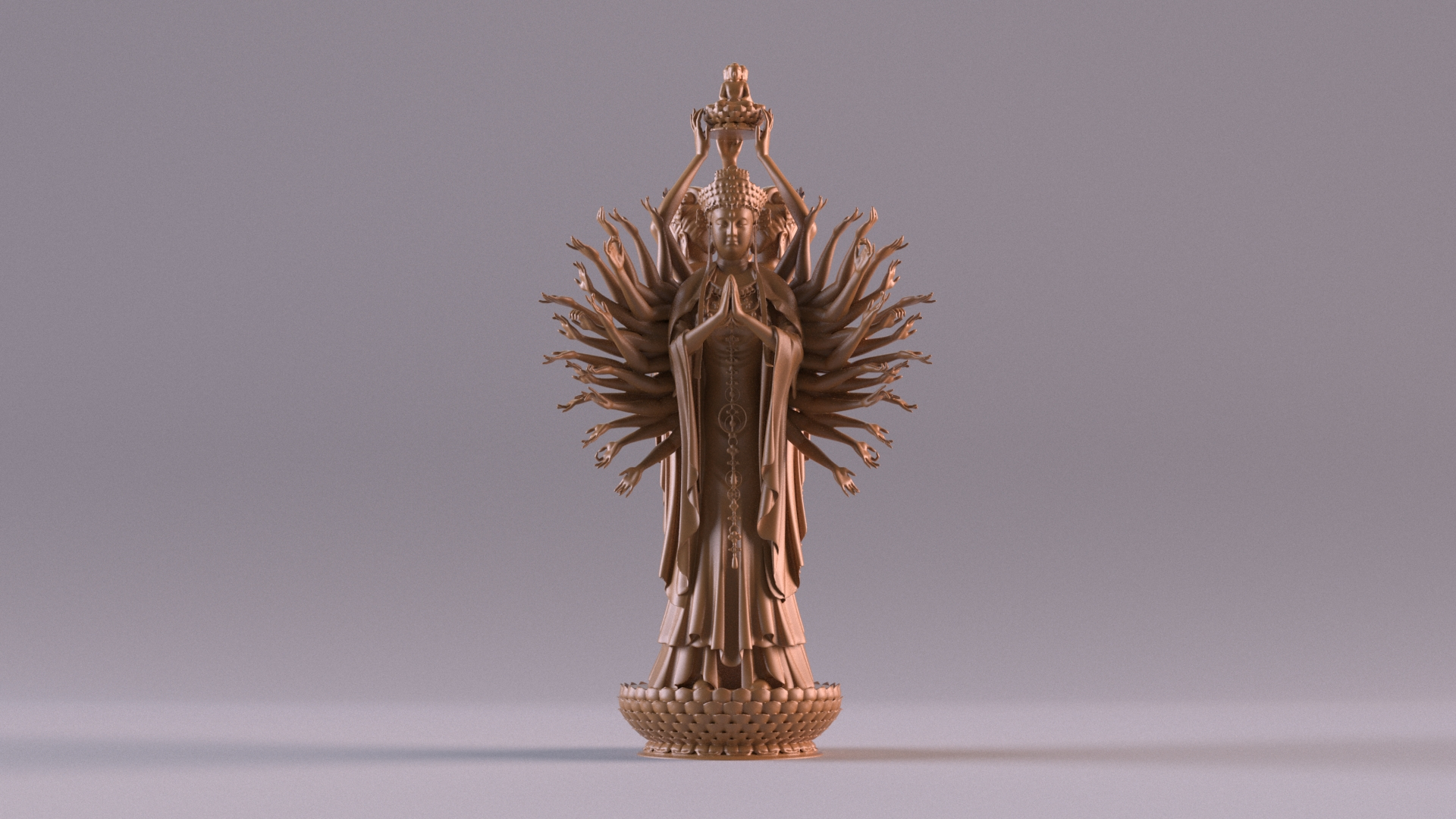 Buddhist Statues 070 3D Model - TurboSquid 2261875