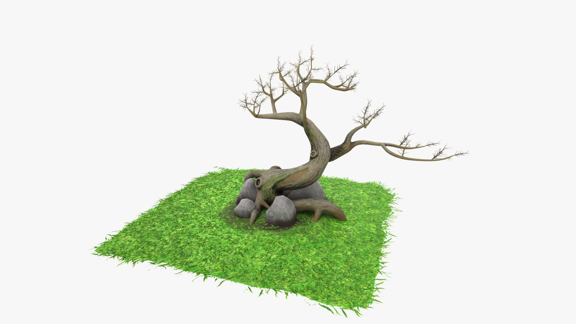 3D Old Tree - TurboSquid 2242059