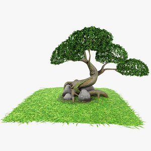 3D Old Tree