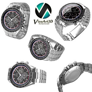 3d omega speedmaster watches model