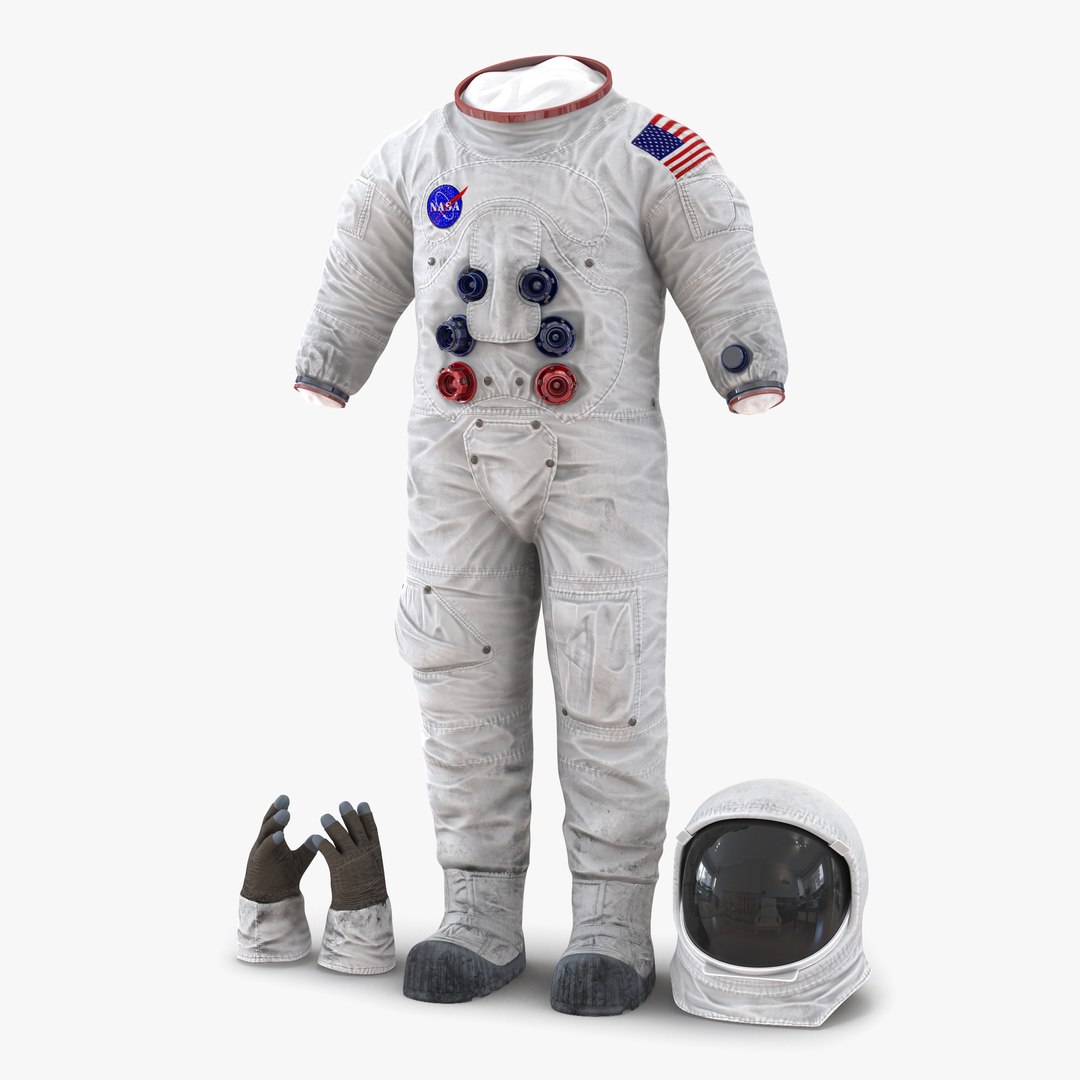 A7L Apollo and Skylab Spacesuit 3 3D Model preview