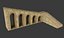 Ancient structure arch stairs model
