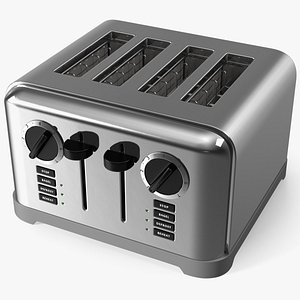 Ninja FoodI Flip Toaster 3D model - Download Electronics on