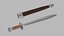 Xiphos Sword model