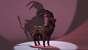 3D DevilGoat 3d Model