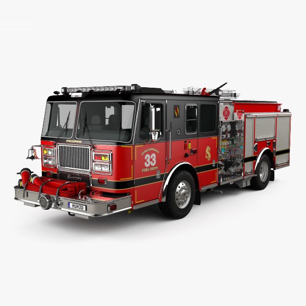 Fire Engine 3D Models for Download | TurboSquid