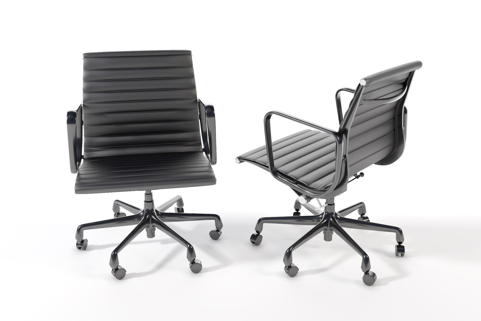 Eames Aluminum Group Management 3D Model - TurboSquid 1350465