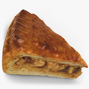 Apple Pie Slice 3D