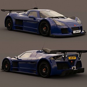 3D model gumpert apollo 2007