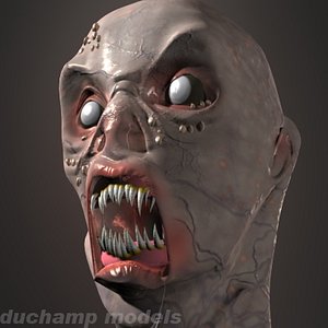 Swamp Monster Head