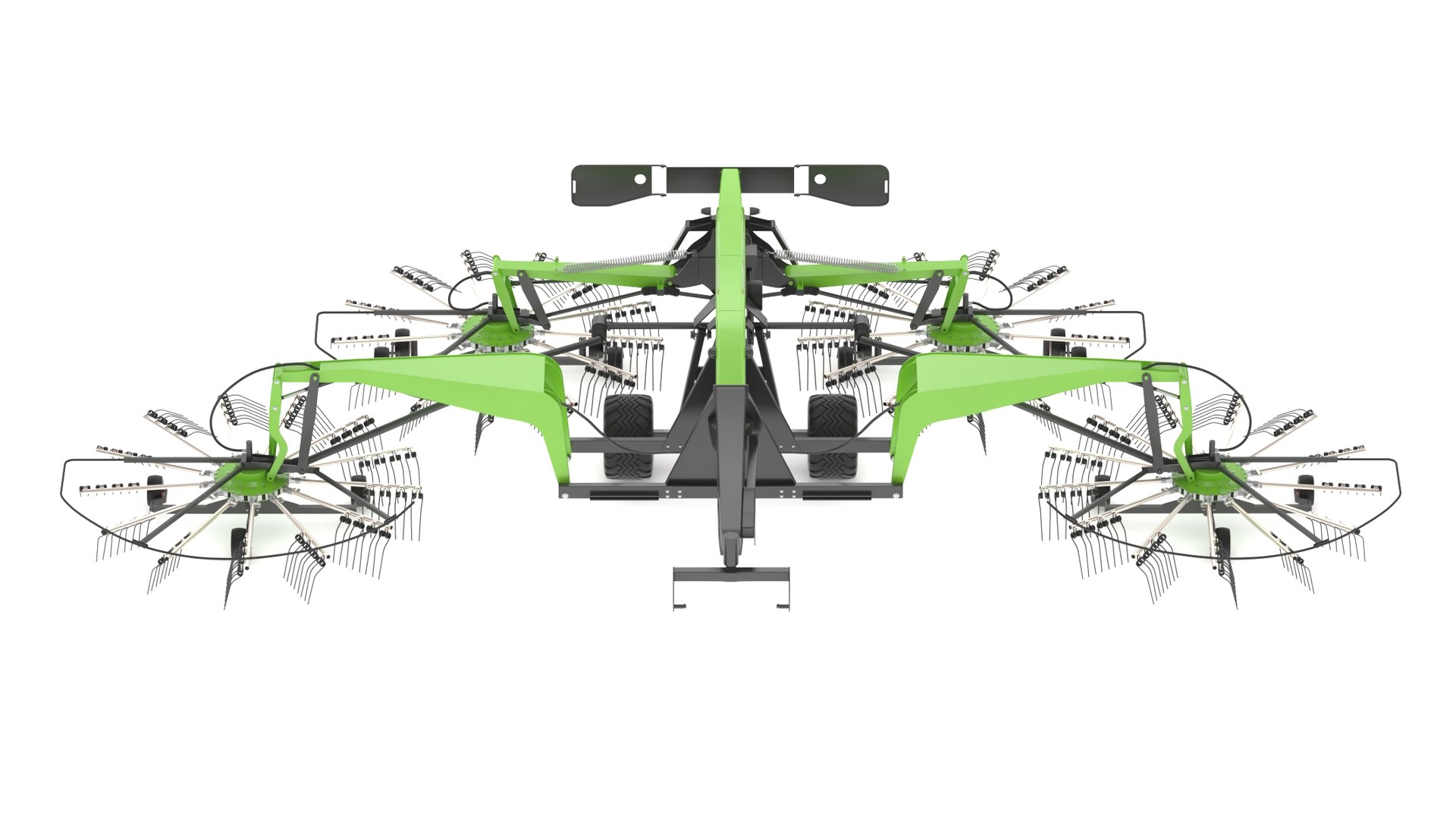 3D Fendt Former Rakes Model - TurboSquid 2265625