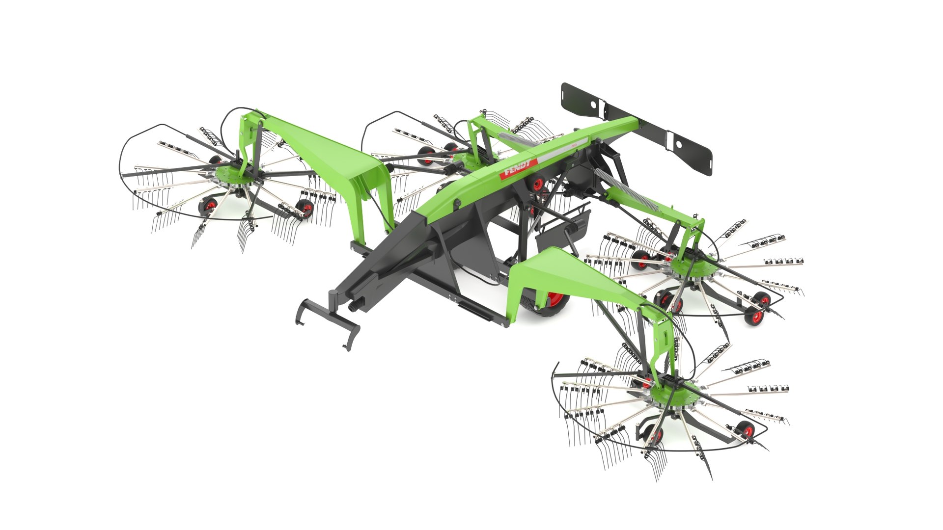 3D Fendt Former Rakes Model - TurboSquid 2265625