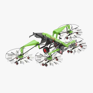3D Fendt Former Rakes model