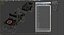 Willys Jeep MB 44 con Trailer Ambulance Modello 3D