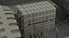 Willys Jeep MB 44 con Trailer Ambulance Modello 3D