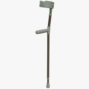 Crutches 1 Basic 3D model