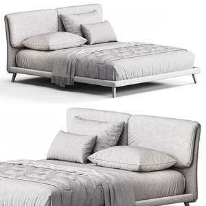 3D Cattelan Italia Adam Bed