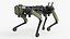 Vision 60 Tactical Robot Dog Rigged For Blender