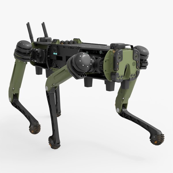 Vision 60 タクティカルロボット犬（Blender 用）3Dモデル - TurboSquid 2527786