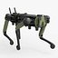 Vision 60 Tactical Robot Dog Rigged For Blender