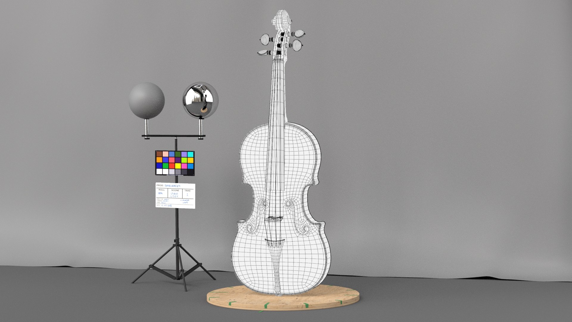 3D OLD VIOLIN Model - TurboSquid 1970607