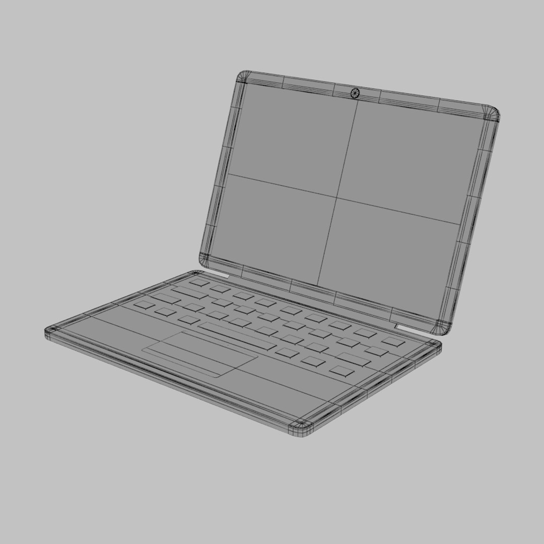 simple laptop clean 3D https://p.turbosquid.com/ts-thumb/x6/TQVKcV/ejqnv23t/laptopwire_01/jpg/1551442894/1920x1080/fit_q87/65f9cf3ea3d7833e47ff970337ad2db57ddbfc32/laptopwire_01.jpg