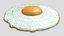 Fried Egg 2 3D model