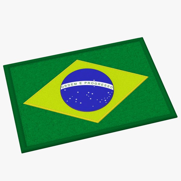 Brazil Embroidered Coat of Arms 3D