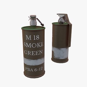 M18 Smoke Grenade Green