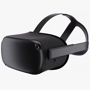 3D oculus quest vr 2019 model