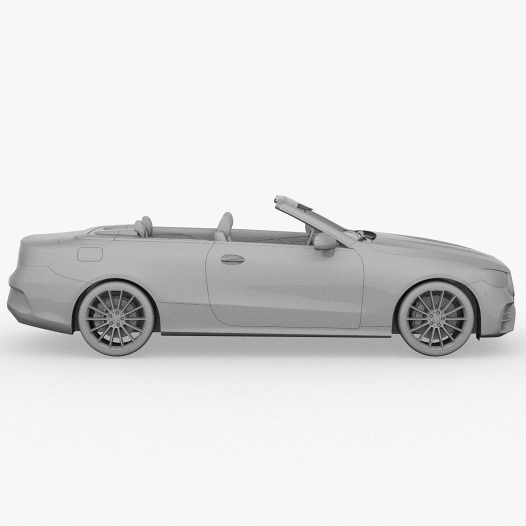 modelo 3d mercedes benz e class cabrio amg line 2021 - TurboSquid 1901206