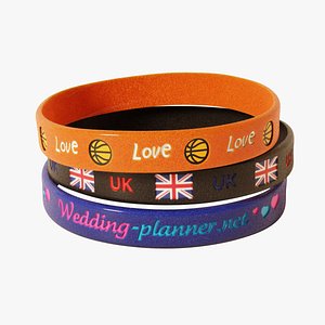 Silicone Wristband model