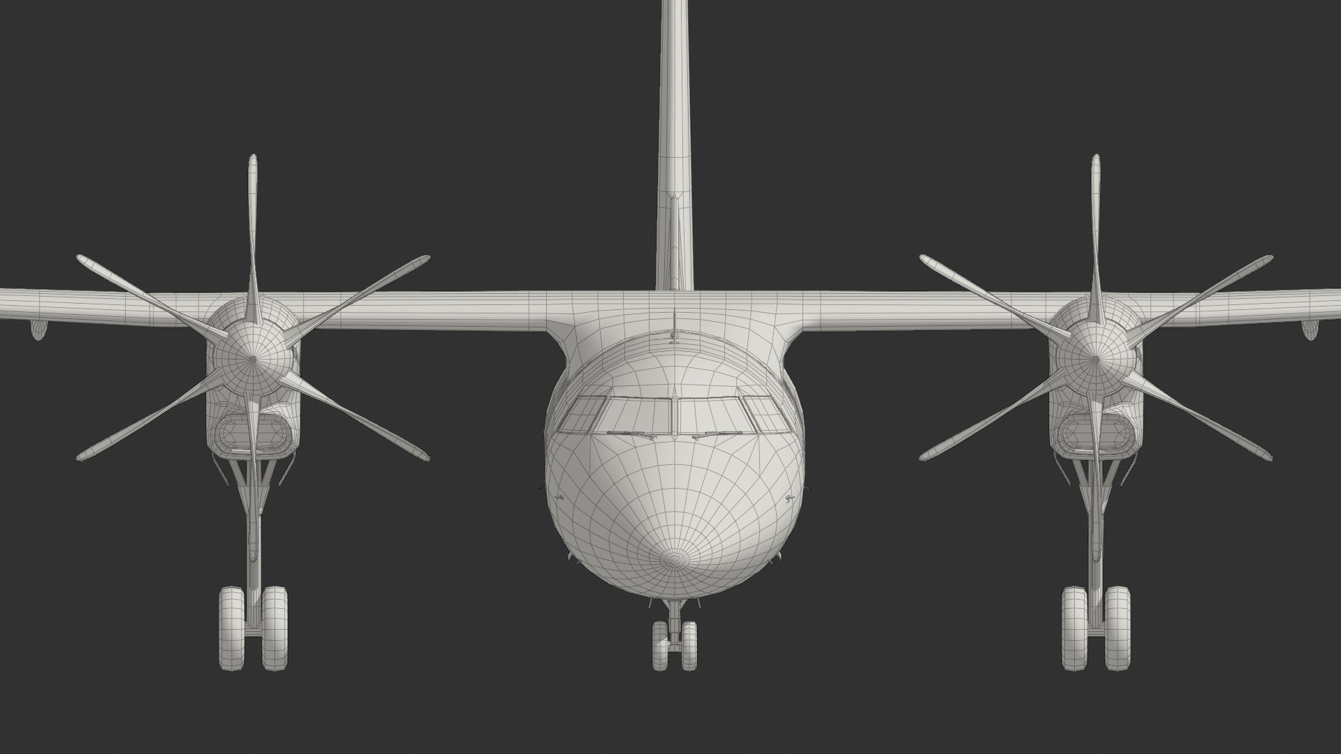 3D Model De Havilland DASH8 SC - TurboSquid 2245433