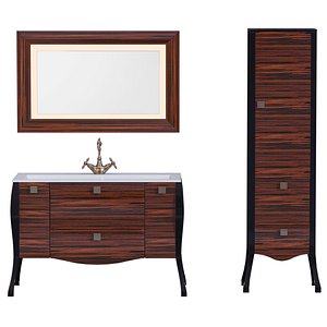 3D Furniture set Madonna 120 Ebony model