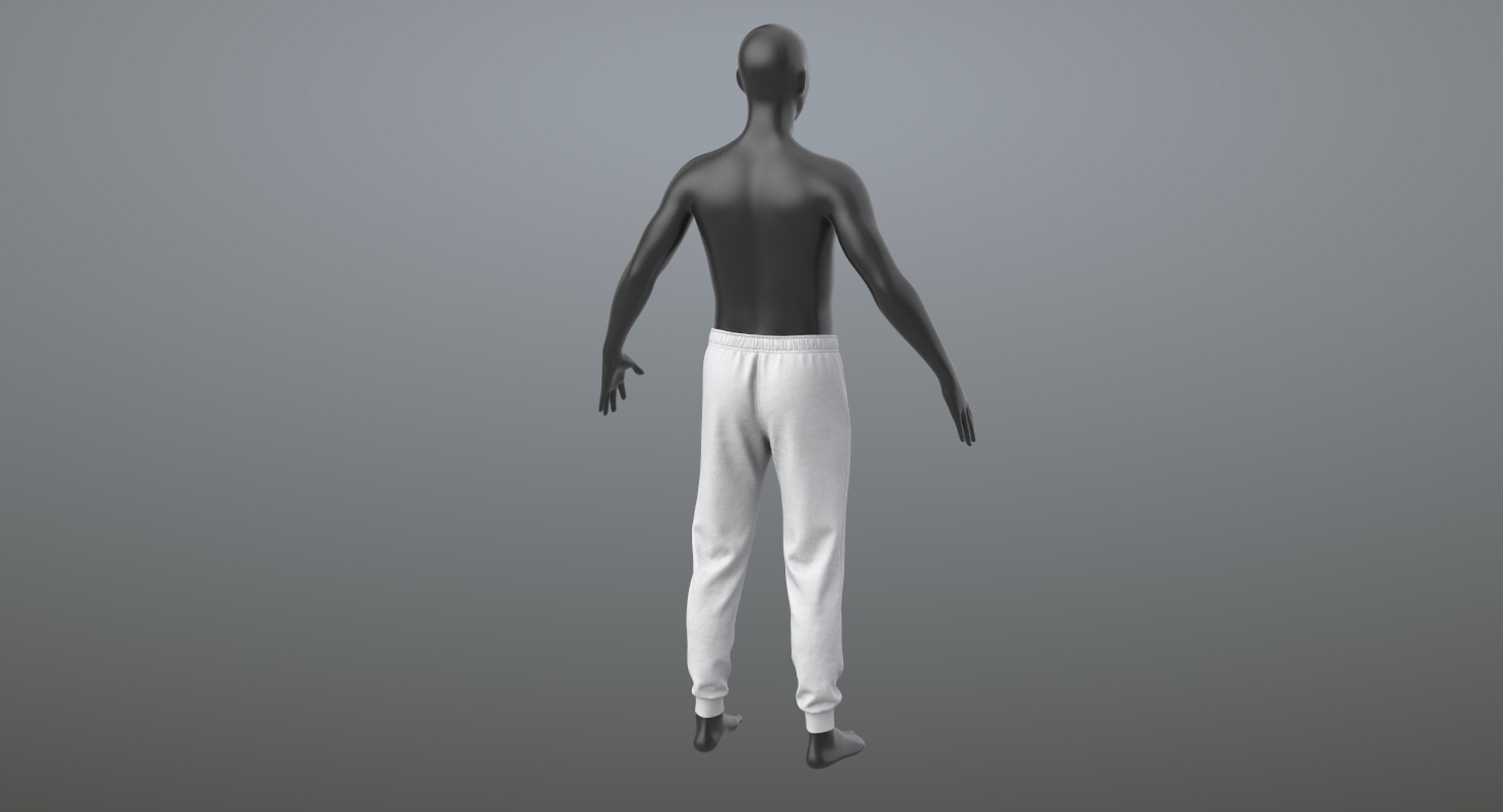 3D realistic sweatpants pbr 01 model - TurboSquid 1377591
