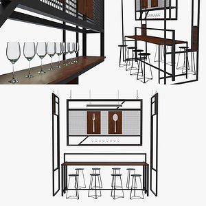 Coffee shop Bar 001 (8K)