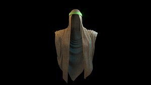 3D Arab Head Cover model